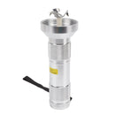 Electric Tobacco Herb Grinder Professional Aluminium Alloy Herb Tabacco Crusher for Herbal Medicine Seasoning Silver
