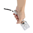 Electric Tobacco Herb Grinder Professional Aluminium Alloy Herb Tabacco Crusher for Herbal Medicine Seasoning Silver