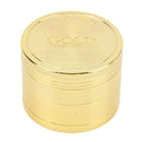 40mm Spice Grinder 4 Layers Aluminium Alloy Gold Coin Design Spice Crusher for Home Kitchen