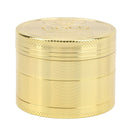 40mm Spice Grinder 4 Layers Aluminium Alloy Gold Coin Design Spice Crusher for Home Kitchen