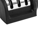 Knife Sharpener 3 Slot Kitchen Knives Sharpen Blade Sharpening Tool for Home Kitchen Black