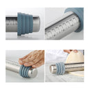 Adjustable Thicknes Flour Rolling Pin with Scale Mat Dough Scraper 430 Stainless Steel Cooking Tools Baking Utensils
