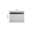 Adjustable Thicknes Flour Rolling Pin with Scale Mat Dough Scraper 430 Stainless Steel Cooking Tools Baking Utensils