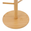 Coffee Cup Holder Space Saving Bamboo Coffee Mug Tree Rack Holder Organizer for Storage Display Drying Mugs