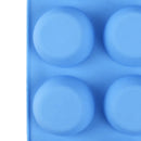 12 Cupcake Pan Soft Silicone Round Shape Easy Release Muffin Pan for Cupcake Muffin Gelatin Soap Candle Blue