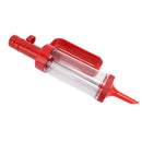 Biscuits Press Gun Kit Transparent Tube Food Grade Odorless Safe Biscuits Maker Press Machine Red