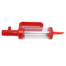 Biscuits Press Gun Kit Transparent Tube Food Grade Odorless Safe Biscuits Maker Press Machine Red