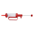 Biscuits Press Gun Kit Transparent Tube Food Grade Odorless Safe Biscuits Maker Press Machine Red