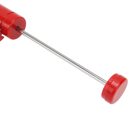Biscuits Press Gun Kit Transparent Tube Food Grade Odorless Safe Biscuits Maker Press Machine Red