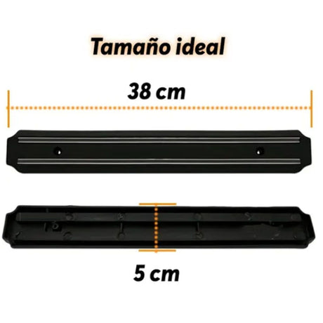 Magnetic Knife Holder Modern Simple Design Multi Use Wall Mount Knife Strip 38cm