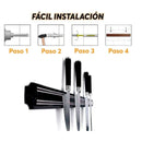 Magnetic Knife Holder Modern Simple Design Multi Use Wall Mount Knife Strip 38cm