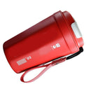 390ml Insulated Coffee Mug Keep Warm Cold Portable Stainless Steel Camping Mug for Home School Office Outdoor Red