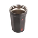 390ml Insulated Coffee Mug Keep Warm Cold Portable Stainless Steel Camping Mug for Home School Office Outdoor Black