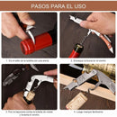 Wine Bottle Opener Corkscrew Stainless Steel Wood Easy Grip Portable Tool for Home