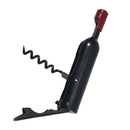 Wine Opener Black Multifunctional Magnet Design Portable Stainless Steel Wine Opener