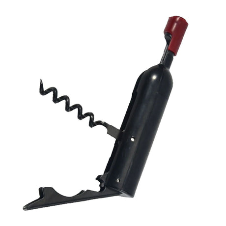 Wine Opener Black Multifunctional Magnet Design Portable Stainless Steel Wine Opener