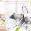 Detergent Liquid Press Dispenser Box Dishwashing Soap Automatic Outlet Kitchen Supplies