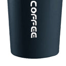 Smart Temperature Display Coffee Cup Portable 304 Stainless Steel Insulation Cup Simple Style Pure Color Generation 2nd Blue 380ml
