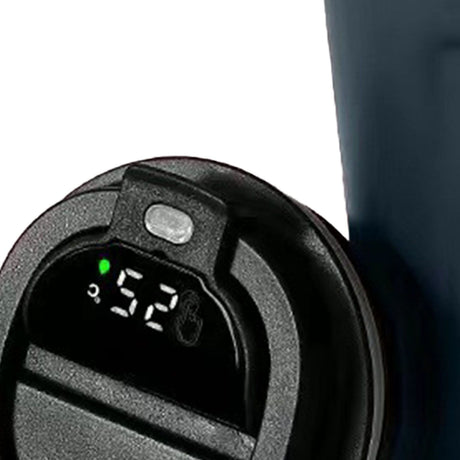 Smart Temperature Display Coffee Cup Portable 304 Stainless Steel Insulation Cup Simple Style Pure Color Generation 2nd Blue 510ml