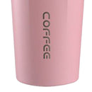 Smart Temperature Display Coffee Cup Portable 304 Stainless Steel Insulation Cup Simple Style Pure Color Generation 2nd Pink 510ml