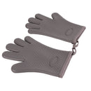 Heat Resistant Gloves Grilling Gloves Anti Scalding Silicone Oven Gloves for Kitchen Cooking Baking