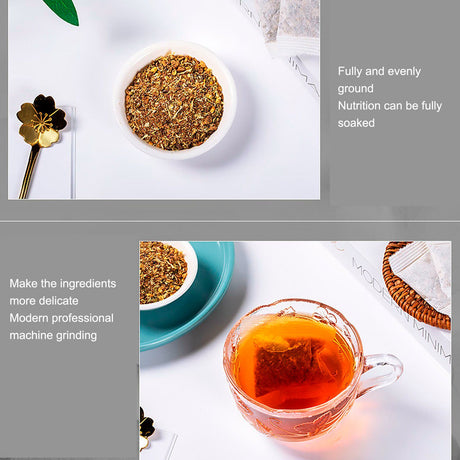 30 Bags Sanqing Tea Independent Packaging 120g 18 Mouth Shelf Life Health Tea Bag for Daily Friends