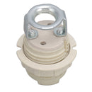 G9 Ceramic Lamp Holder Bulb Base Socket Light Holder with Zinc Alloy M10 Ring for Home Bedroom