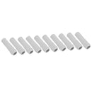 10pcs 4 Inch Candle Covers Sleeves Simulation Vintage Wax Drop Candle Socket Covers for Chandelier White