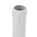 10pcs 4 Inch Candle Covers Sleeves Simulation Vintage Wax Drop Candle Socket Covers for Chandelier White
