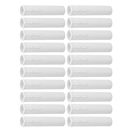 20pcs 4 Inch Candle Covers Sleeves Simulation Wax Drop E12 Candle Light Socket Covers for Chandelier