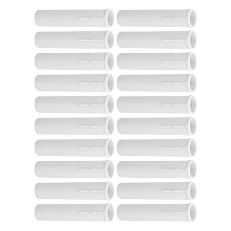 20pcs 4 Inch Candle Covers Sleeves Simulation Wax Drop E12 Candle Light Socket Covers for Chandelier