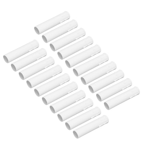 20pcs 4 Inch Candle Covers Sleeves Simulation Wax Drop E12 Candle Light Socket Covers for Chandelier