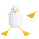 LED Night Light Cute Exquisite Touch Control USB Charging Night Light with Mobile Phone Holder Duck Night Lamp