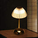 Mushroom Lamp Touch Switch Stepless Dimming Rechargeable Dining Table Decorative Crystal Table Lamp Bedside Night Light