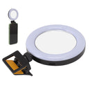 Rechargeable Portable Clip On Selfie Ring Light USB Charging Mini Clip On Selfie Ring Light for Smartphone Mobile Phone Photographing