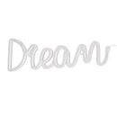 LED Neon Light Dream Battery USB Operated Neon Wall Light for Bedroom Living Room Bar Party Christmas Wedding