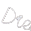 LED Neon Light Dream Battery USB Operated Neon Wall Light for Bedroom Living Room Bar Party Christmas Wedding