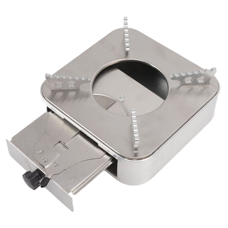 Alcohol Stove Stainless Steel Silver One Piece Design Drawer Structure Spirit Burner for Home Hiking