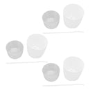 3PCS Self Watering Planter Pots Double Layer Green Plant Flower Pot for Garden Balcony Indoor Cultivation