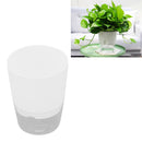 3PCS Self Watering Planter Pots Double Layer Green Plant Flower Pot for Garden Balcony Indoor Cultivation