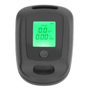 Alcohol Detector USB Rechargeable High Accuracy Portable Breath Alcohol Tester with LCD Screen Black
