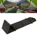 50W Portable Foldable Solar Panel Charger Kit 2 USB Ports Monocrystalline Silicon Solar Panel for Camping Hiking Camo