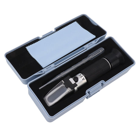 Brix Meter Refractometer Light Weight Handheld Refractometer Durable Alcohol Volume Measurement Tool for Home Outdoors
