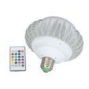 Smart LED Light Bulb Wireless Bluetooth Light Bulb Speaker E26 E27 RGB Color Changing Light Bulb With 24 Keys Remote Control