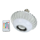 Smart LED Light Bulb Wireless Bluetooth Light Bulb Speaker E26 E27 RGB Color Changing Light Bulb With 24 Keys Remote Control