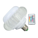 Smart LED Light Bulb Wireless Bluetooth Light Bulb Speaker E26 E27 RGB Color Changing Light Bulb With 24 Keys Remote Control