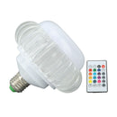 Smart LED Light Bulb Wireless Bluetooth Light Bulb Speaker E26 E27 RGB Color Changing Light Bulb With 24 Keys Remote Control
