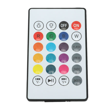Smart LED Light Bulb Wireless Bluetooth Light Bulb Speaker E26 E27 RGB Color Changing Light Bulb With 24 Keys Remote Control