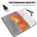 Winter USB Foot Warmer Built In Heater Fast Heating Safe Start Warm Foot Cover Feet Heating Pad Warmer Massager Washable