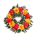 Halloween Garland Artificial Garland Window Door Hanging Wreath for Halloween Decor